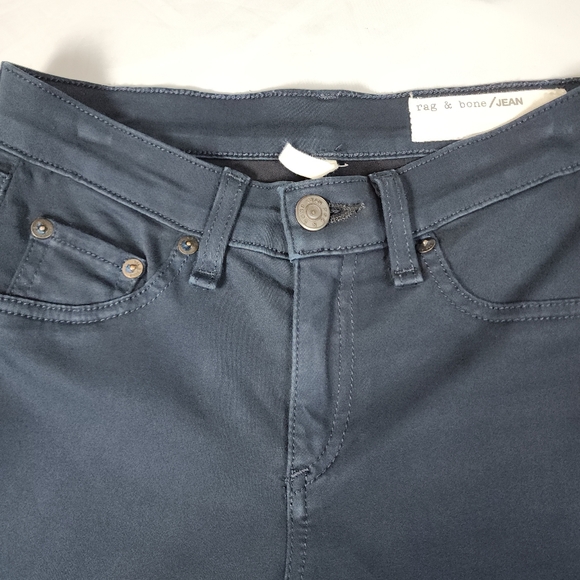 rag & bone Sky Captain Skinny Jeggings Dark Blue Size 25 (29" Inseam) - Picture 4 of 13